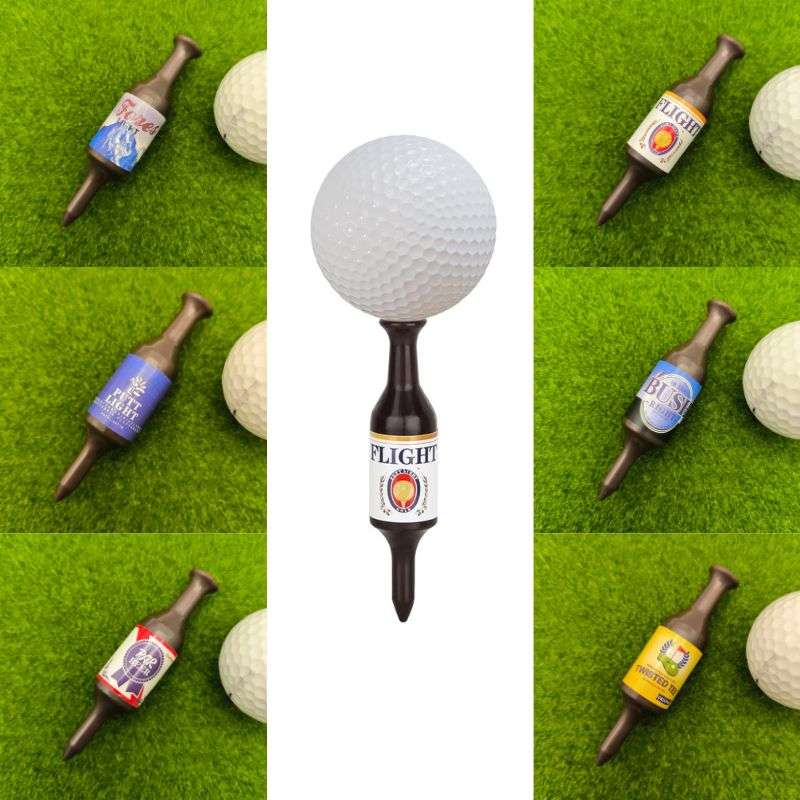 Beer Bottle Golf Tees