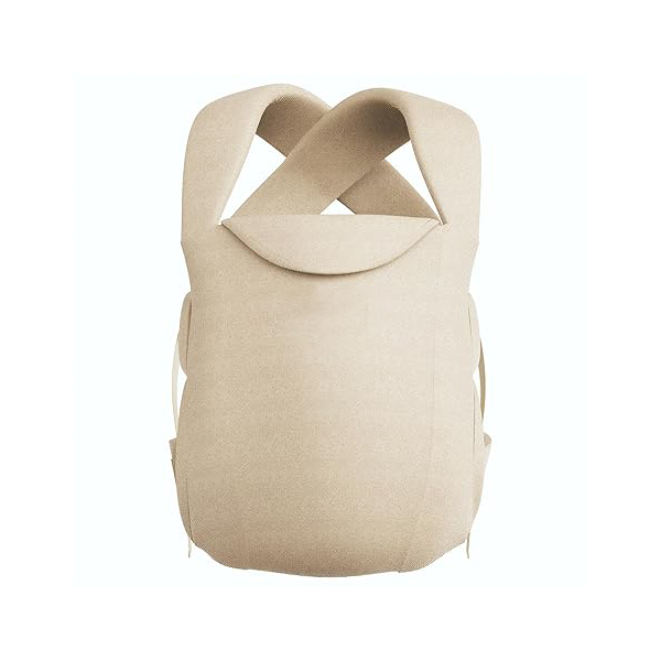 Newborn baby carrier suitable for 7-25 lbs, crossover design
