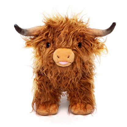 Mama Highland Cow & Her 4 Surprise Babies Plush Set 🐮💖