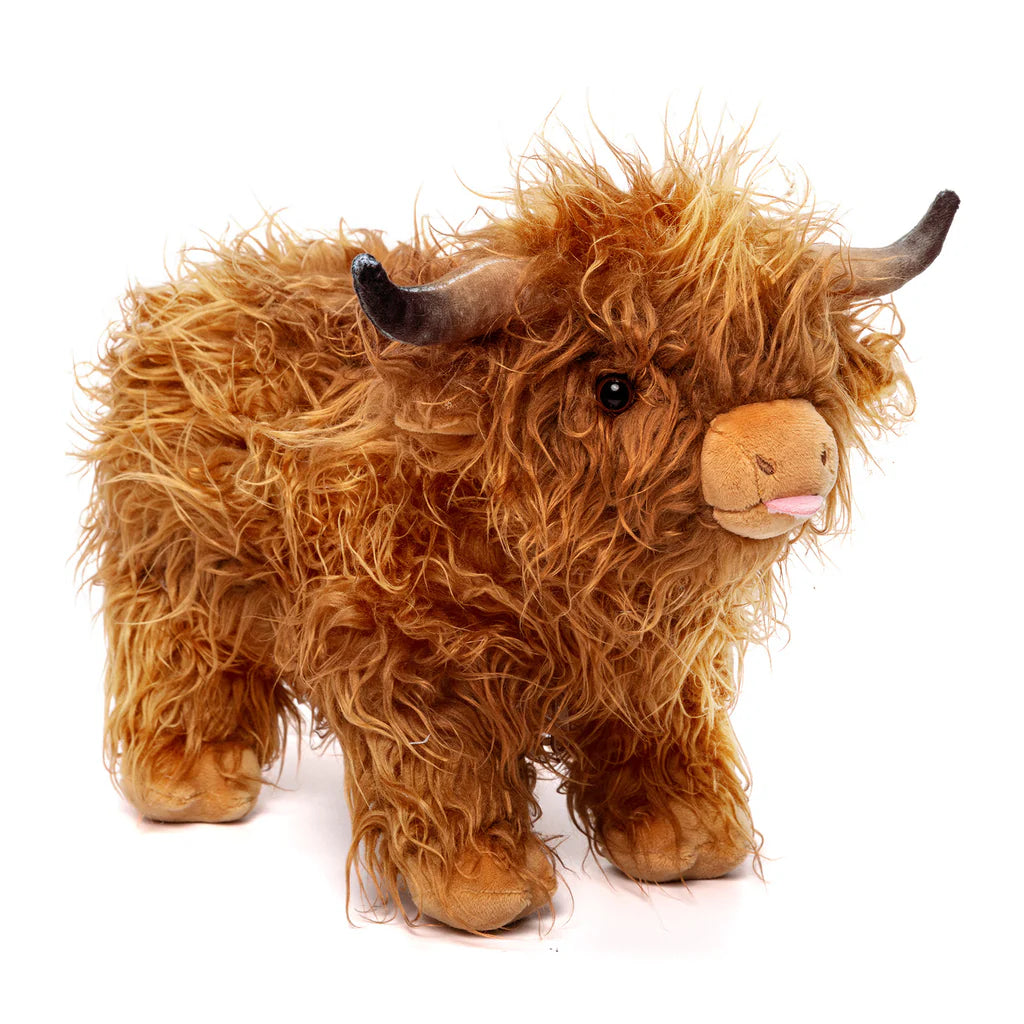Mama Highland Cow & Her 4 Surprise Babies Plush Set 🐮💖