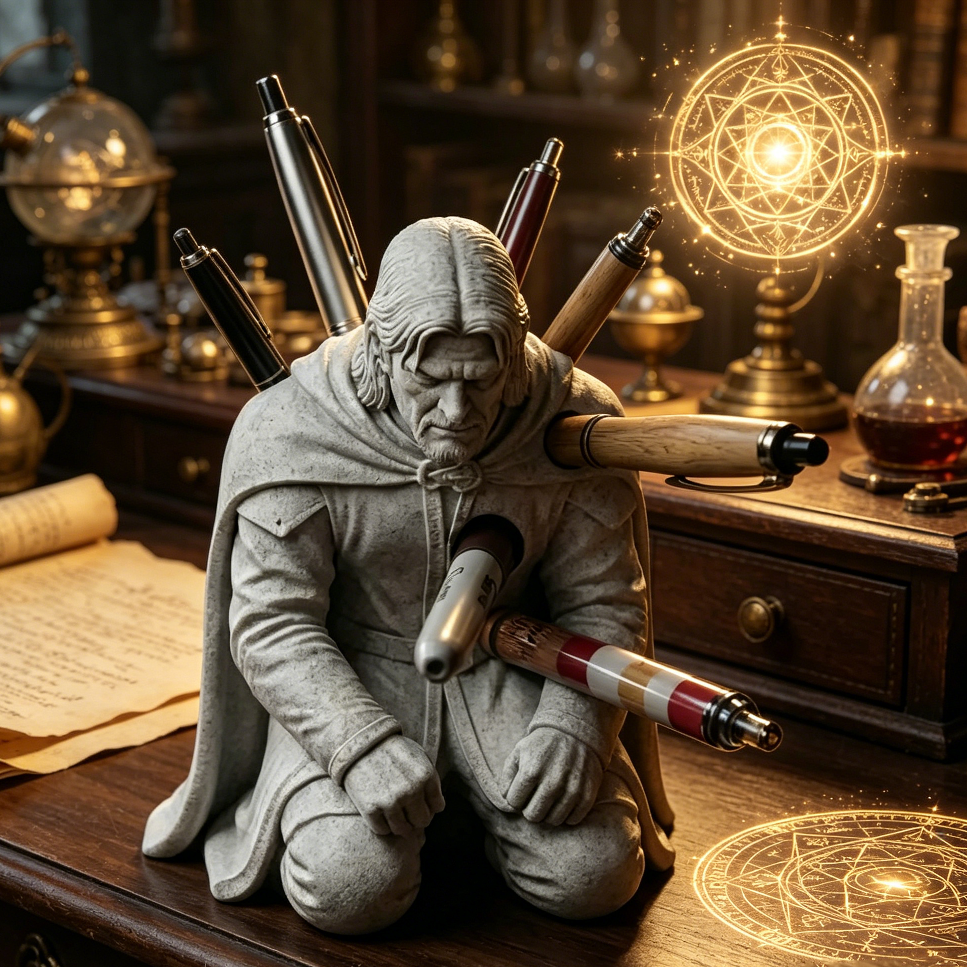 Pen Holder – Fantasy Desk Organizer