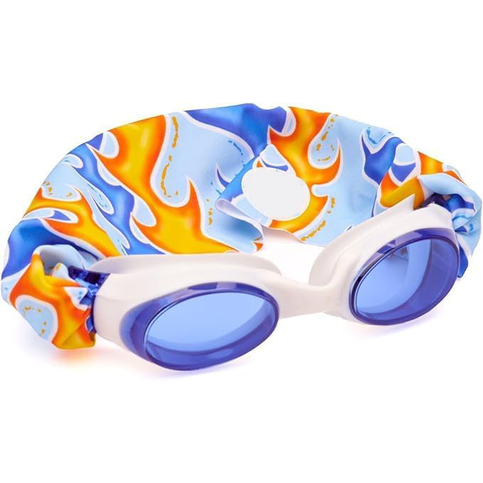 Swim Goggles with Fabric Strap – For Adults & Kids