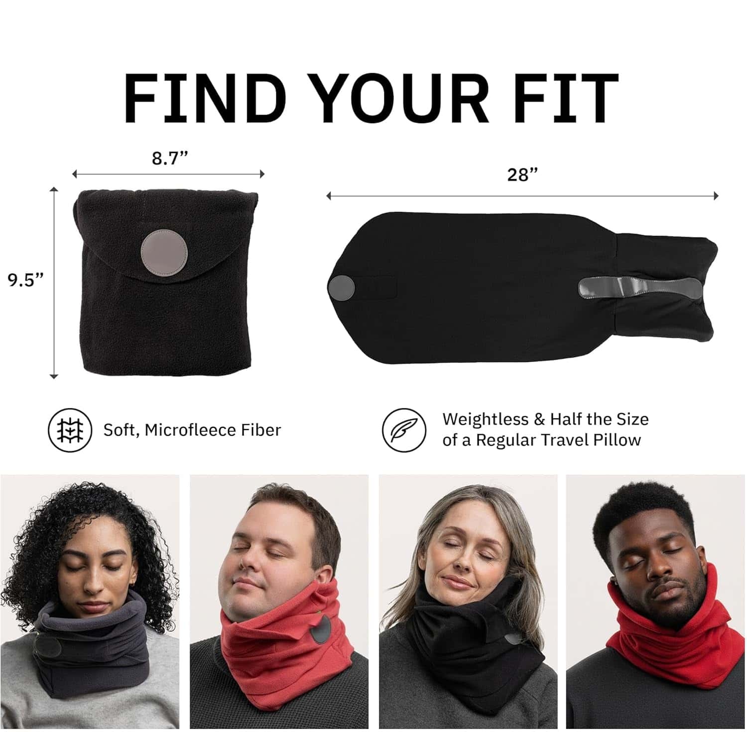 Ergo Support Travel Pillow