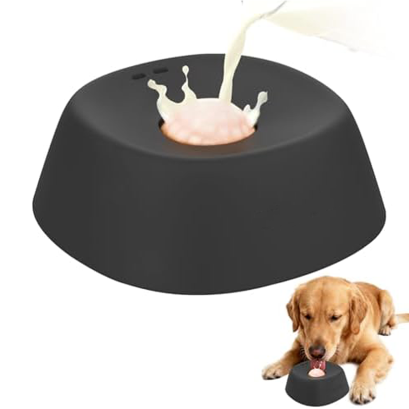 Slow-feeding dog bowl, suitable for liquid treats, non-slip