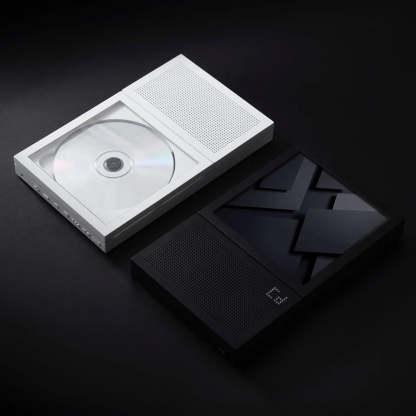 Portable CD Player with Bluetooth 5.1, Built-in Speaker &amp; Wall-Mountable Design, LED Display Anti-Shock Protection