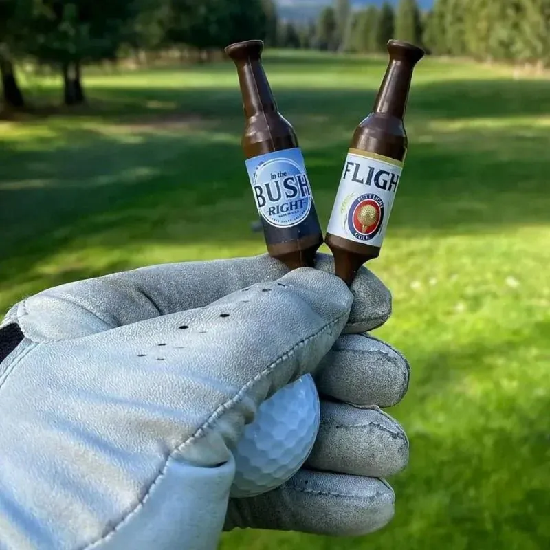Beer Bottle Golf Tees