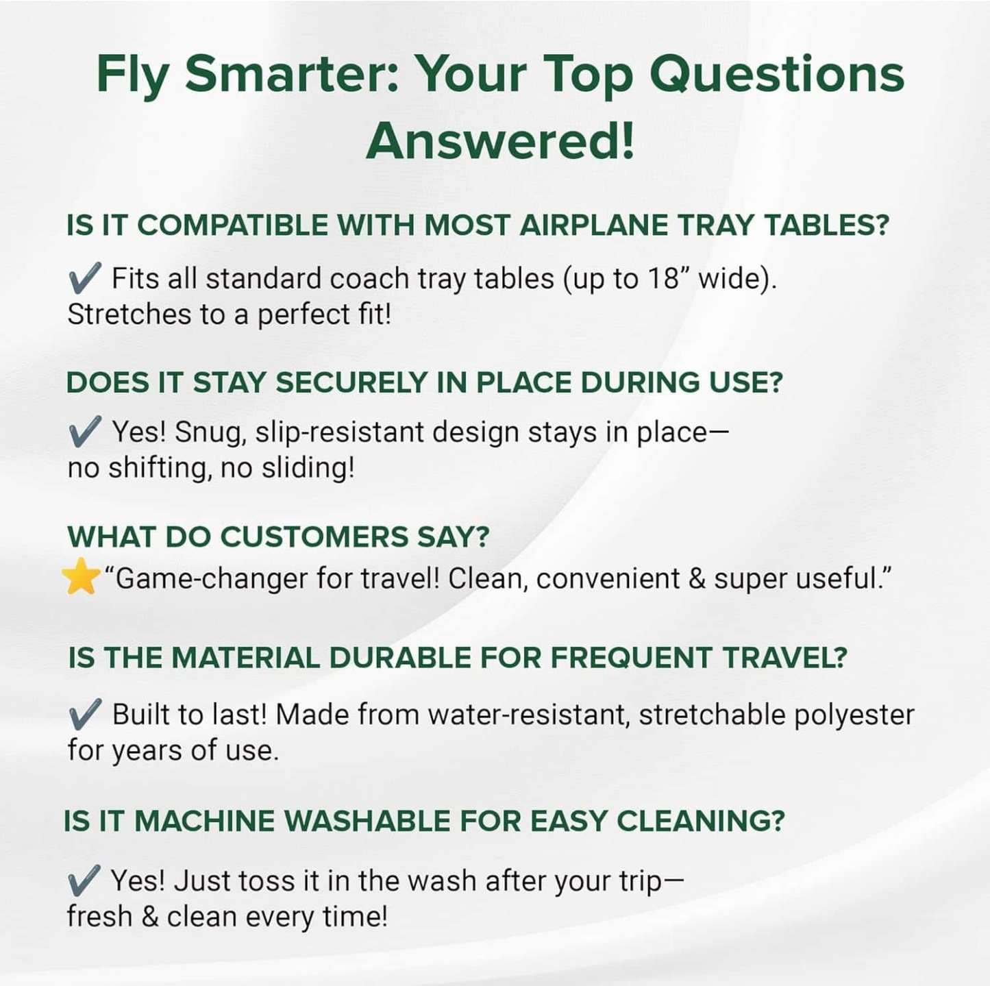 GoSeat™ Organizer | Your In-Flight Clean & Organized Zone