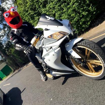 Motorcycle Helmet Cover - Red