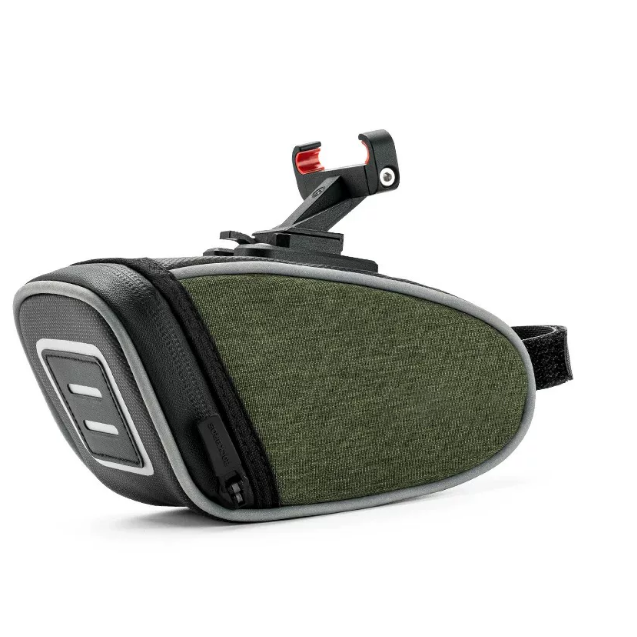 Bike Bag with Light – Tail Bag for Mountain & Road Bicycle Under-Seat Storage