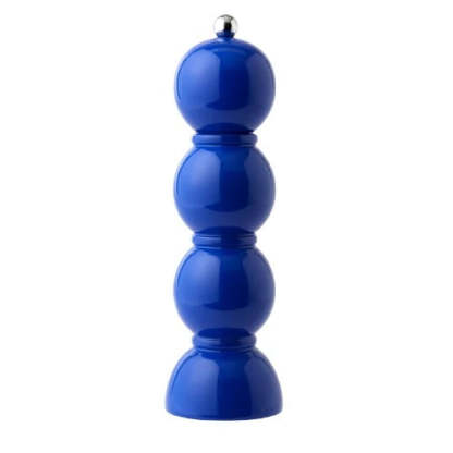 Periwinkle Bobbin Salt or Pepper Mill