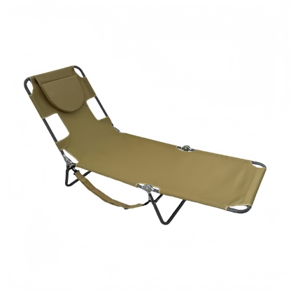 The Ultimate Chaise – 72″ Portable Reclining Lounger for Beach, Patio, Pool & Camping 🌴☀️🛋️