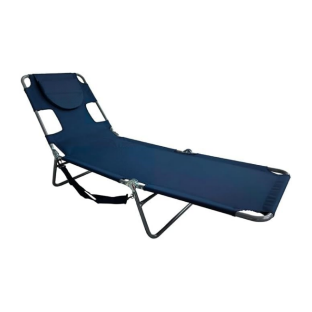 The Ultimate Chaise – 72″ Portable Reclining Lounger for Beach, Patio, Pool & Camping 🌴☀️🛋️