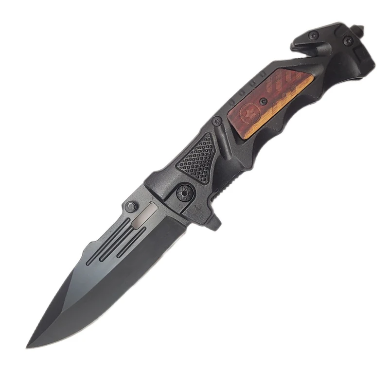 Tactical Target Black Knife Series | Foldable Design
