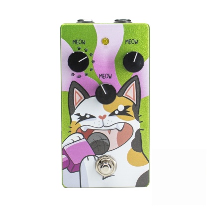 Cat Synth Guitar Pedal – 8‑Mode Feline Voice Effect for Guitar 🐱🎸✨