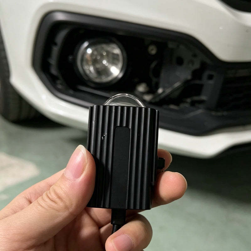 Shockproof, high-lumen, flickering white and yellow beam fog lights