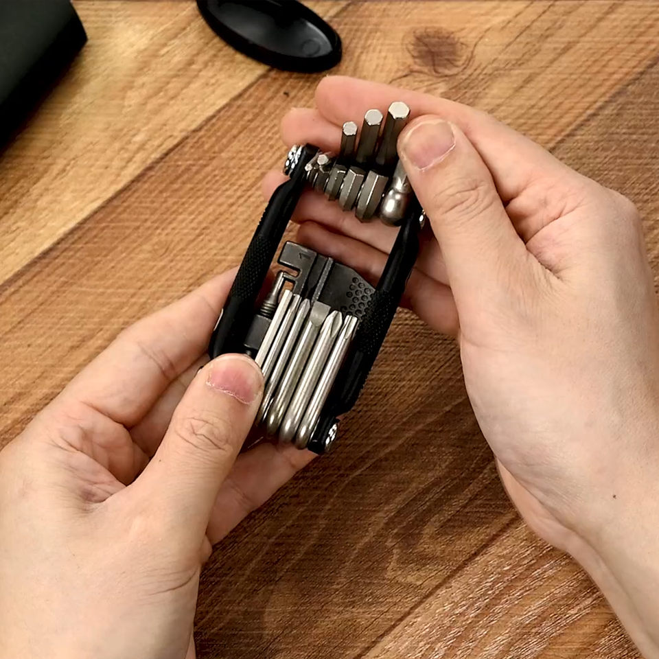 Multi-functional bicycle repair tool