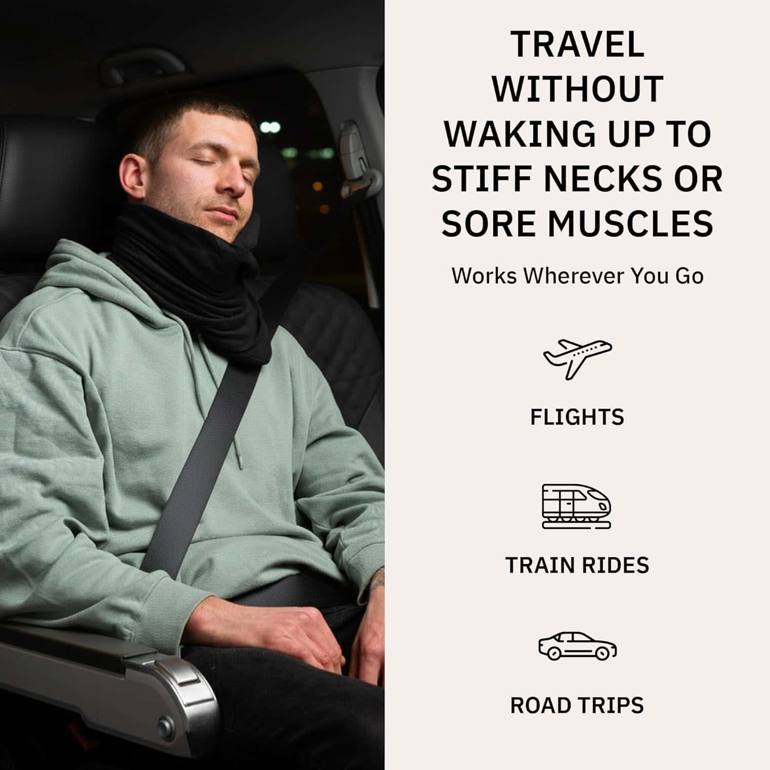 Ergo Support Travel Pillow