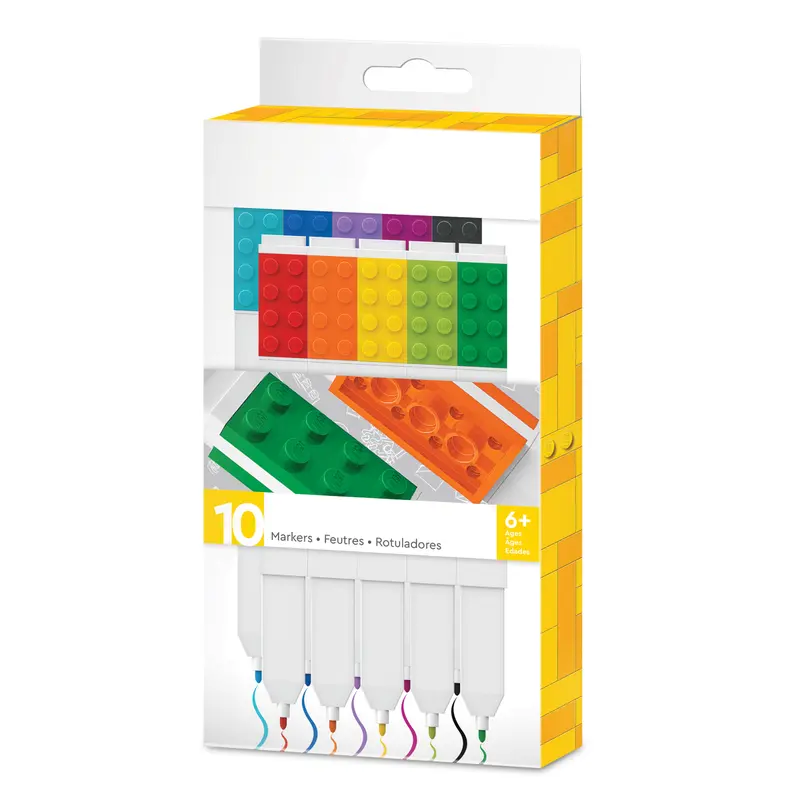 10-Piece Markers Set – Colorful and Customizable for Creative Kids