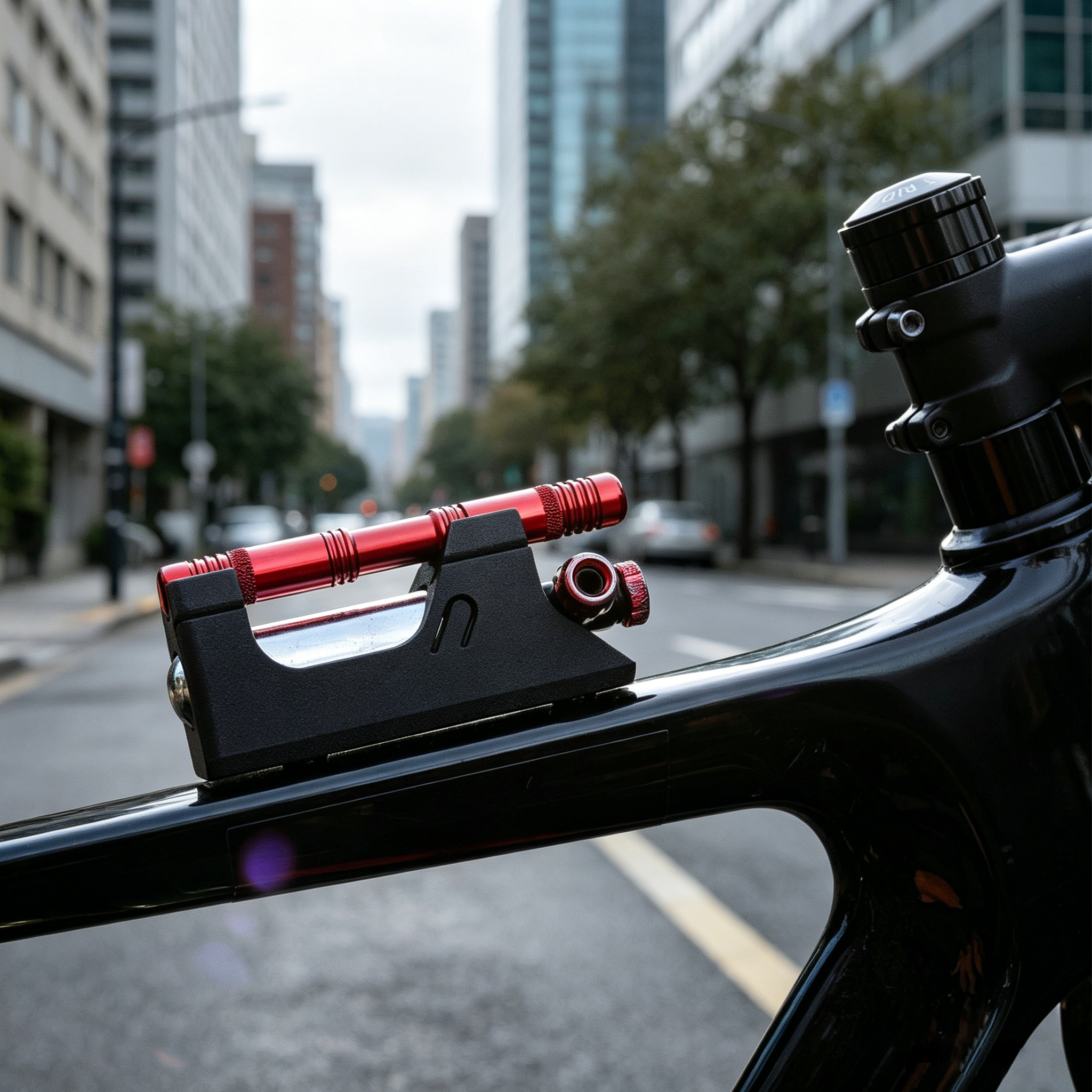Quick-install cycling bracket