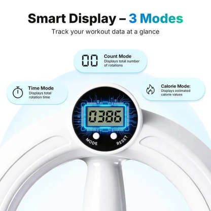 360° Rotating Wrist & Forearm Trainer – Upper Body Strength Tool for Arms