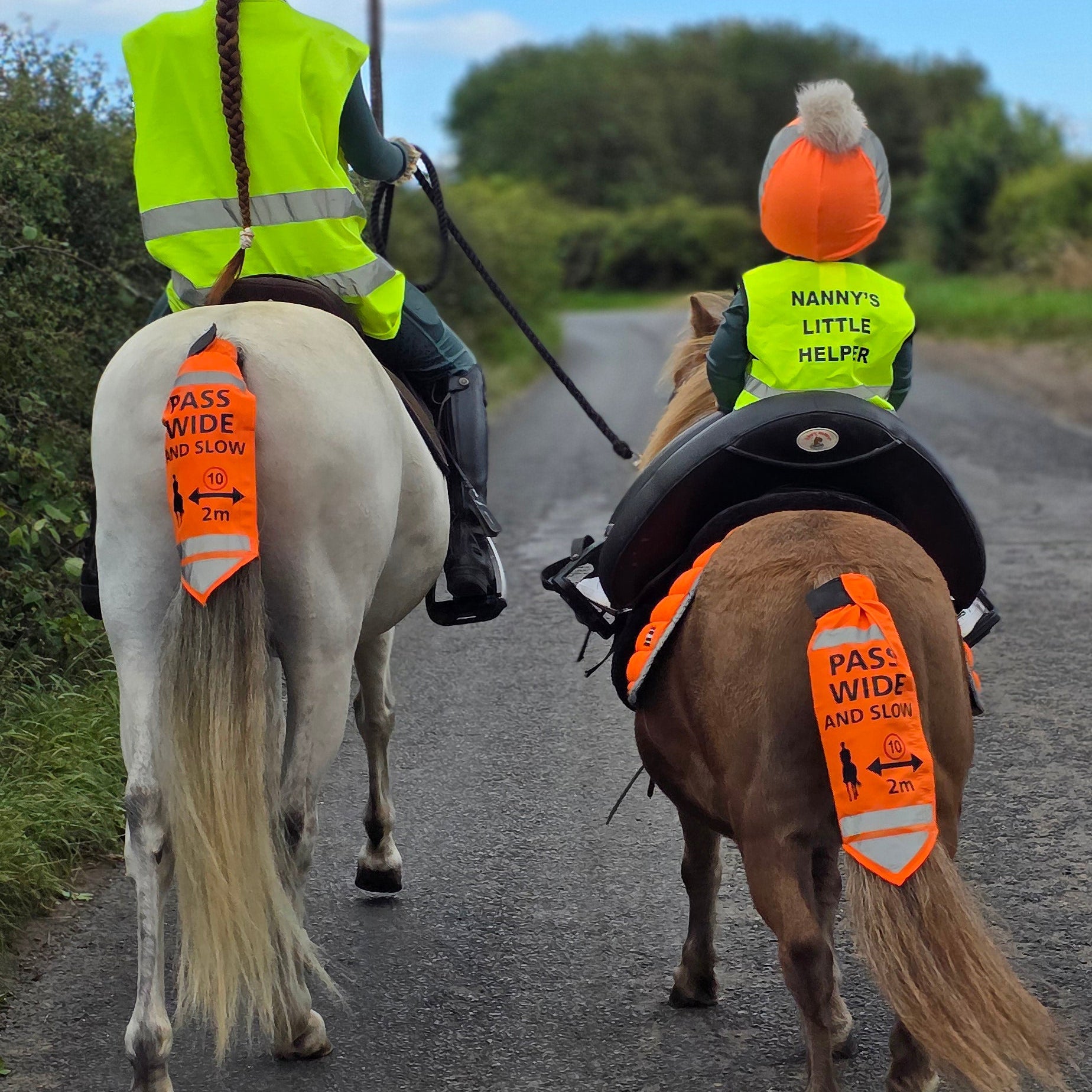 High Visibility Tail Wrap – Ride Safer, More Visible, More Confident
