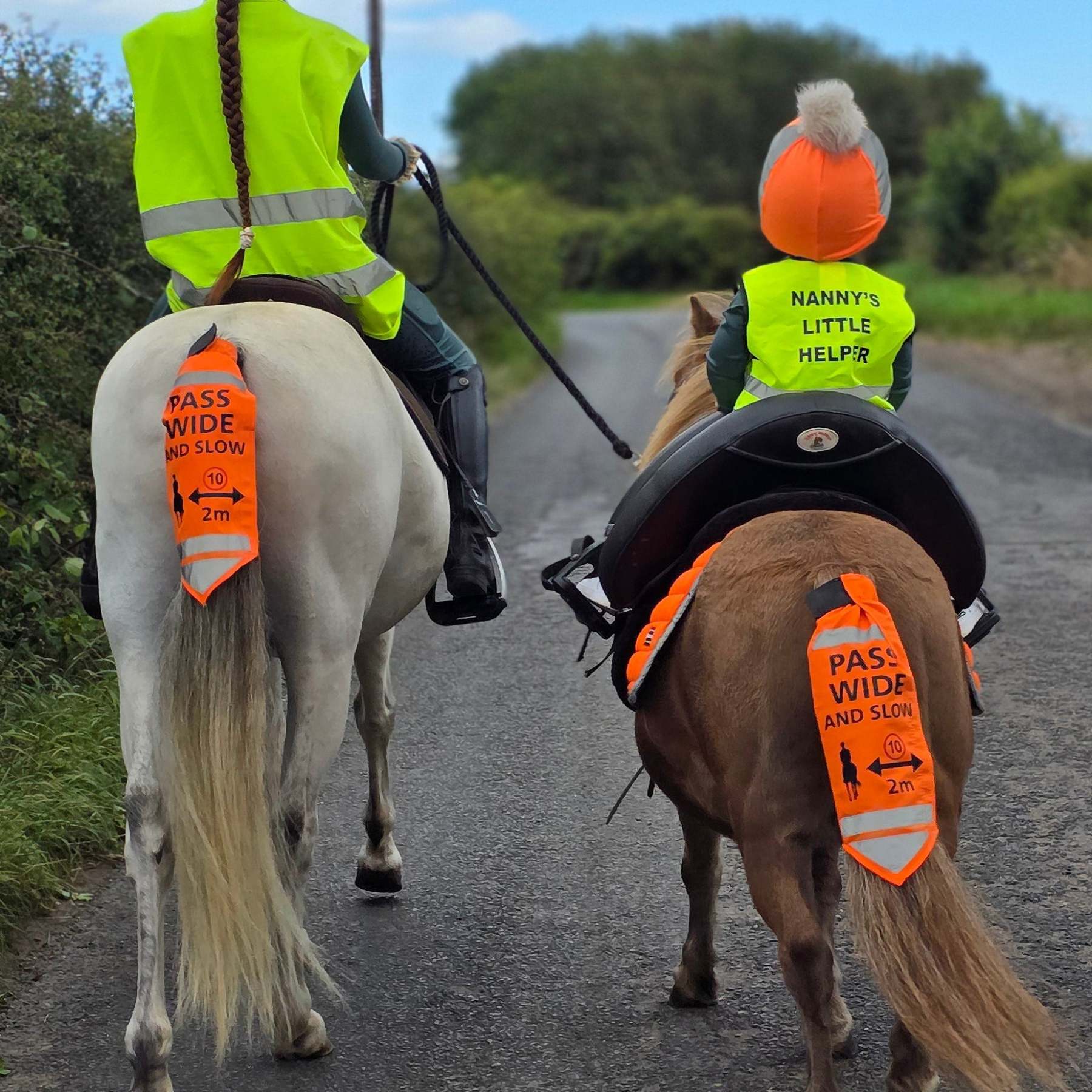 High Visibility Tail Wrap – Ride Safer, More Visible, More Confident