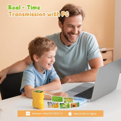 Kids’ Handheld Digital Microscope – 1000X Magnification with 2" Screen