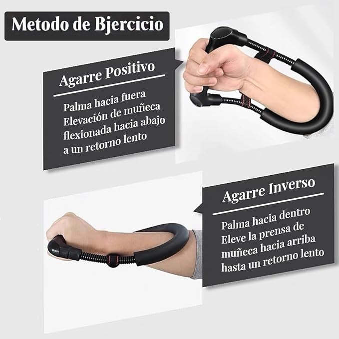 Arm strengthener - enhances hand, forearm, and grip strength