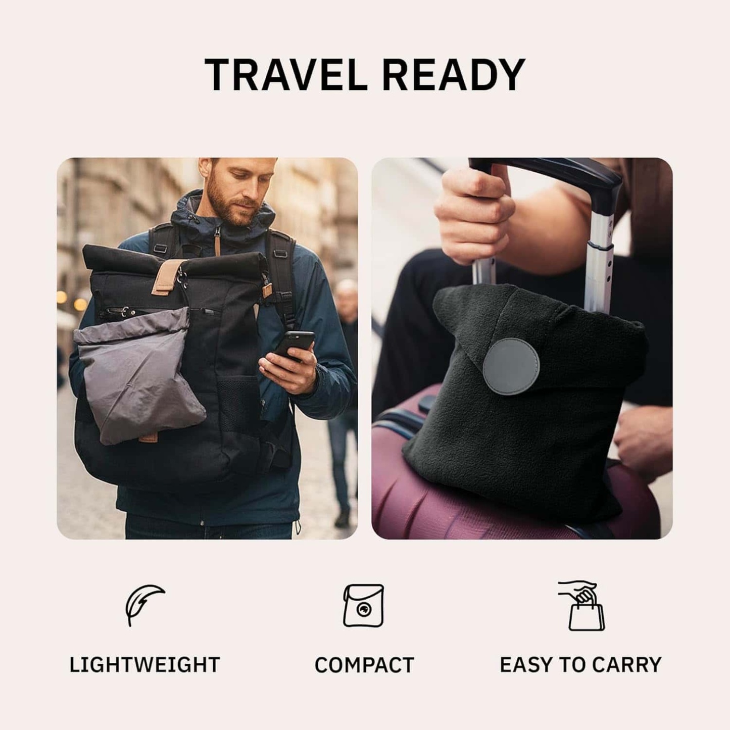 Ergo Support Travel Pillow
