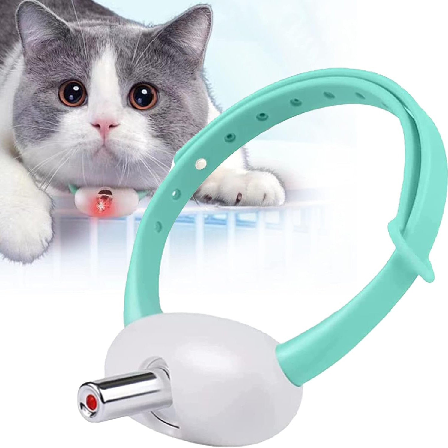 Smart Automatic Cat Laser Collar Toy
