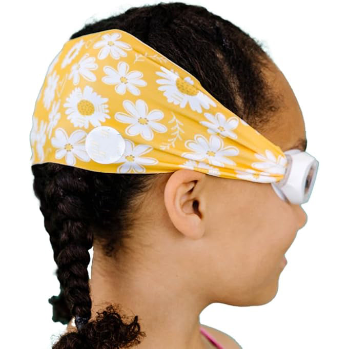 Swim Goggles with Fabric Strap – For Adults & Kids