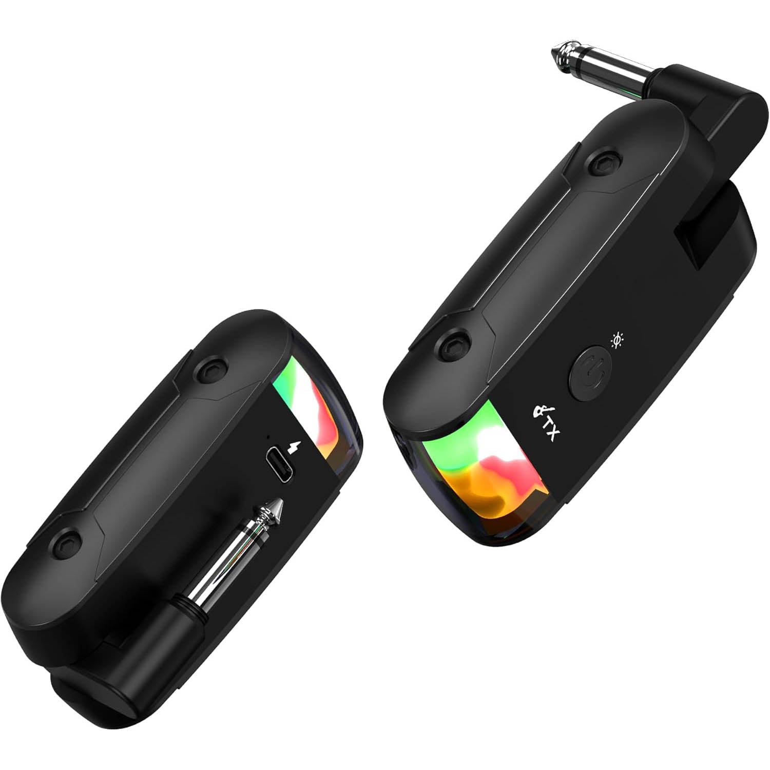 Upgraded RGB Wireless Guitar System – 230ft Transmission