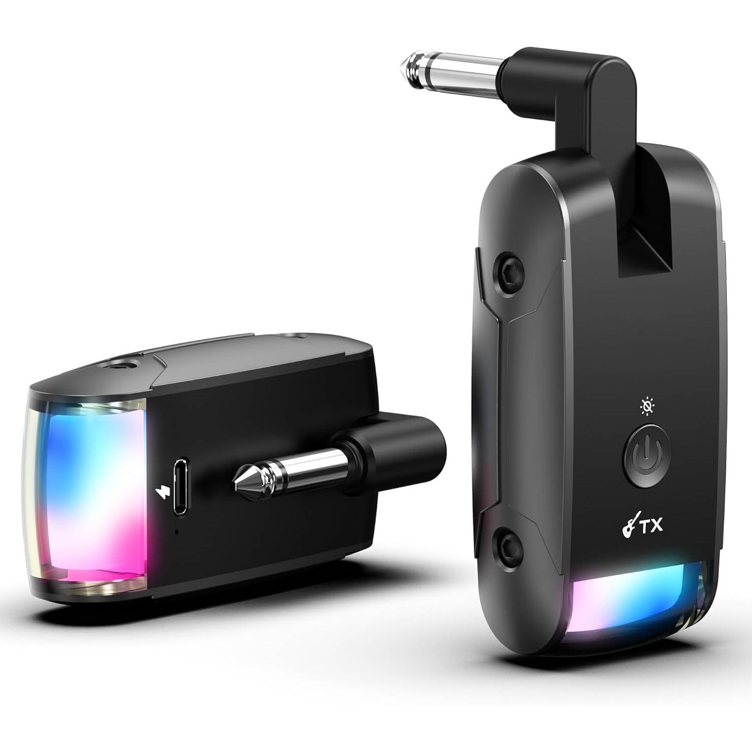 Upgraded RGB Wireless Guitar System – 230ft Transmission