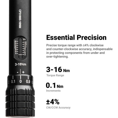 1/4" Drive Mini Torque Wrench Set – 3–16 Nm Range