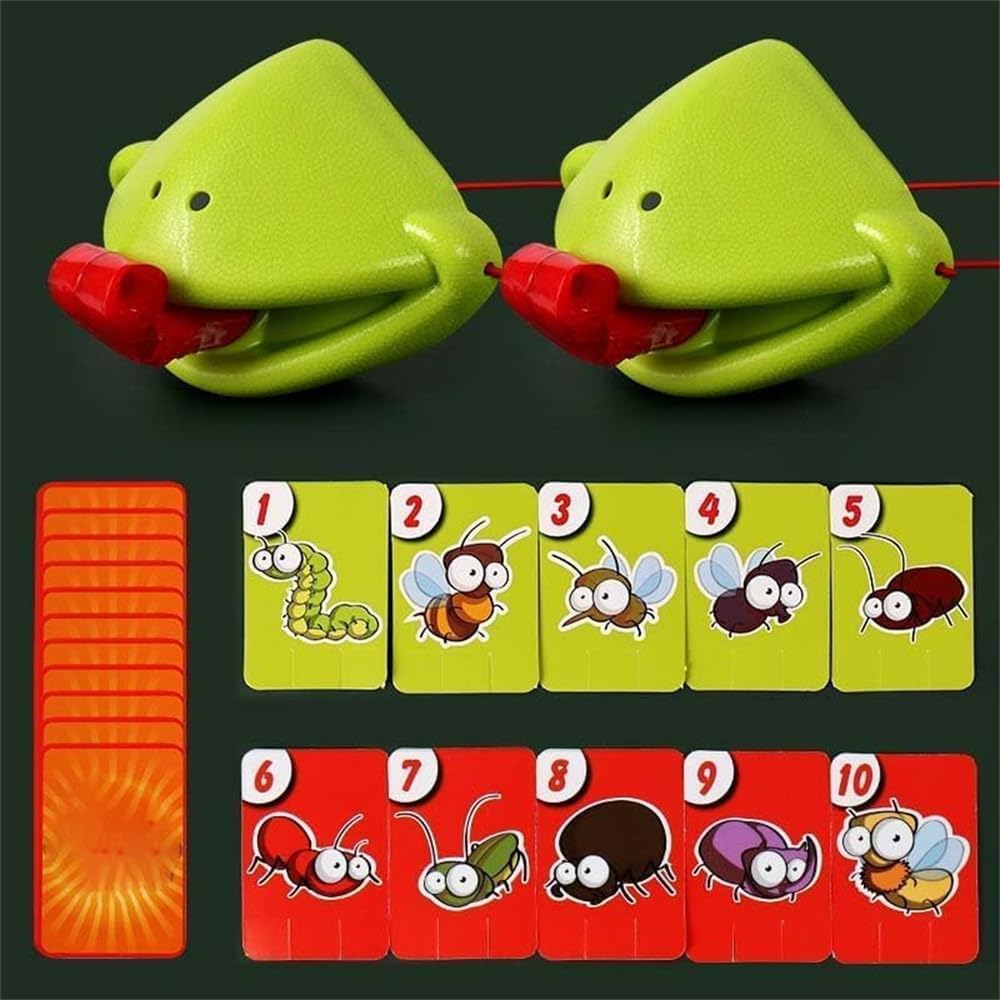 Flickin' Frogs: The Ultimate Tongue-Flicking Party Game 🐸