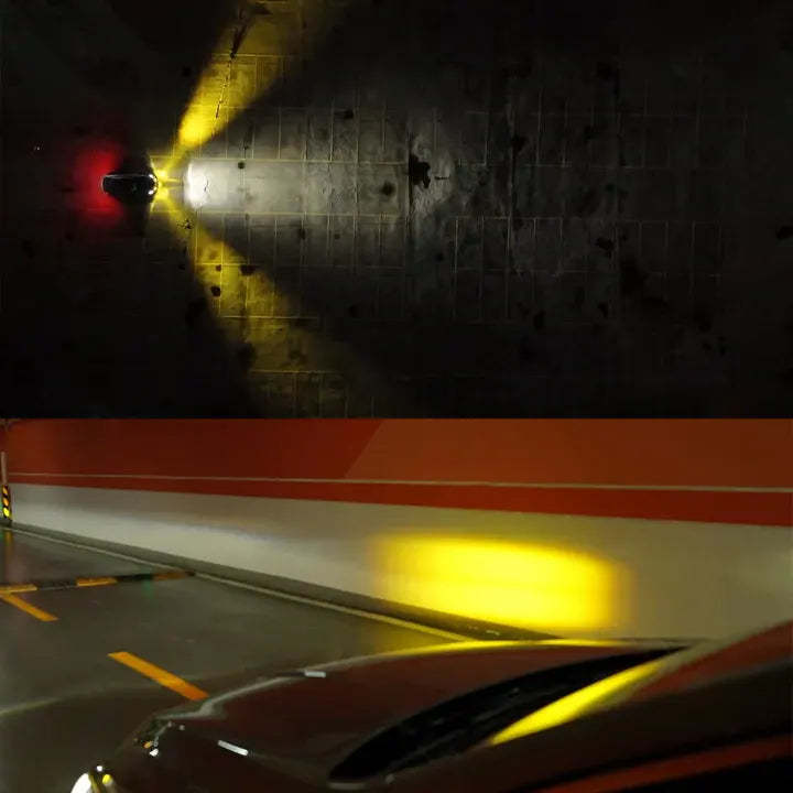 Mini grille 45-degree angle lights
