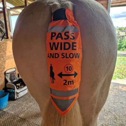 High Visibility Tail Wrap – Ride Safer, More Visible, More Confident