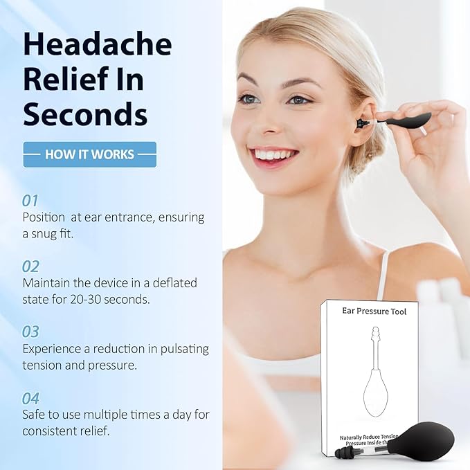 Ear Pressure Relief Suction Device