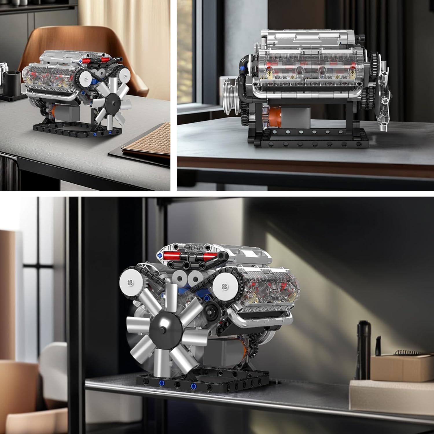 V8 Engine Building Blocks