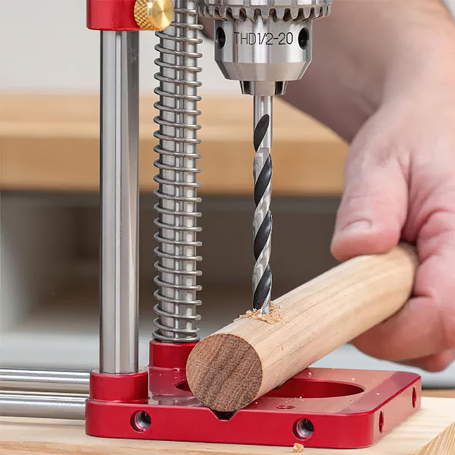 Woodworking Dowel Jig – Portable Drill Hole Positioner for Precision Drilling