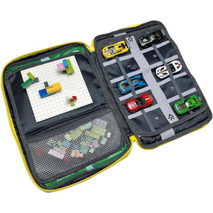 Portable Kids Toys Storage Bag – 3-in-1 Travel Play Case for Ages 3-6