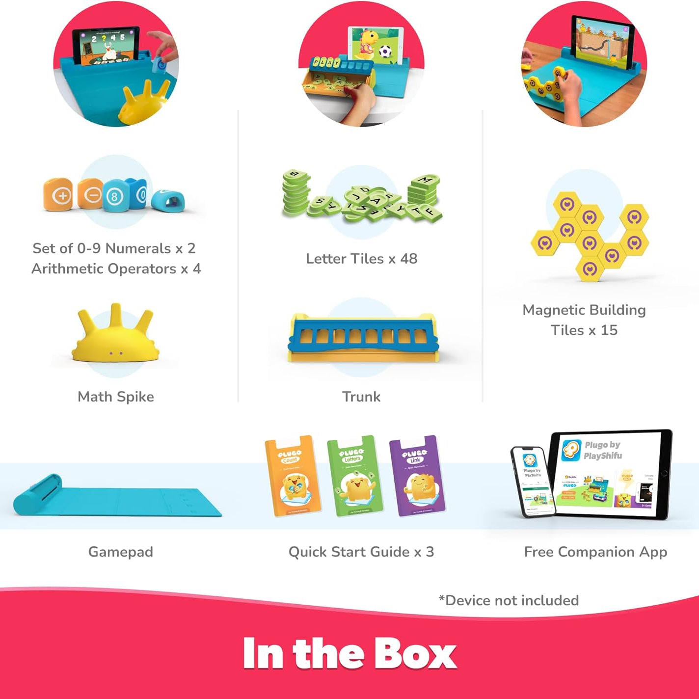 3-in-1 STEM Learning Kit – Interactive Math, Letters & Building Set