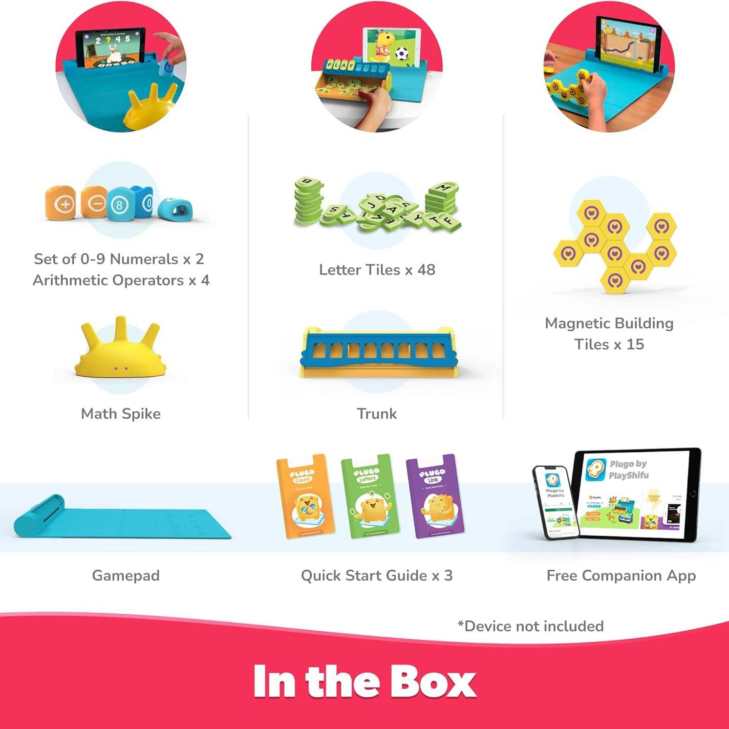 3-in-1 STEM Learning Kit – Interactive Math, Letters & Building Set