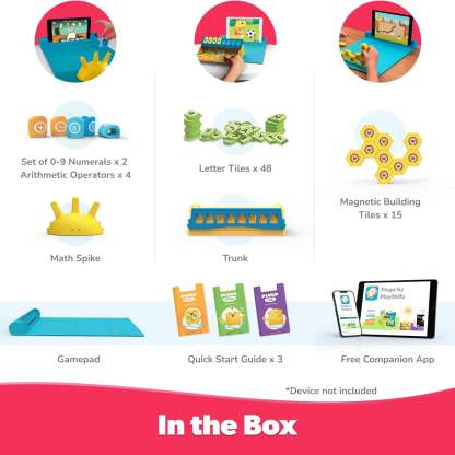 3-in-1 STEM Learning Kit – Interactive Math, Letters & Building Set