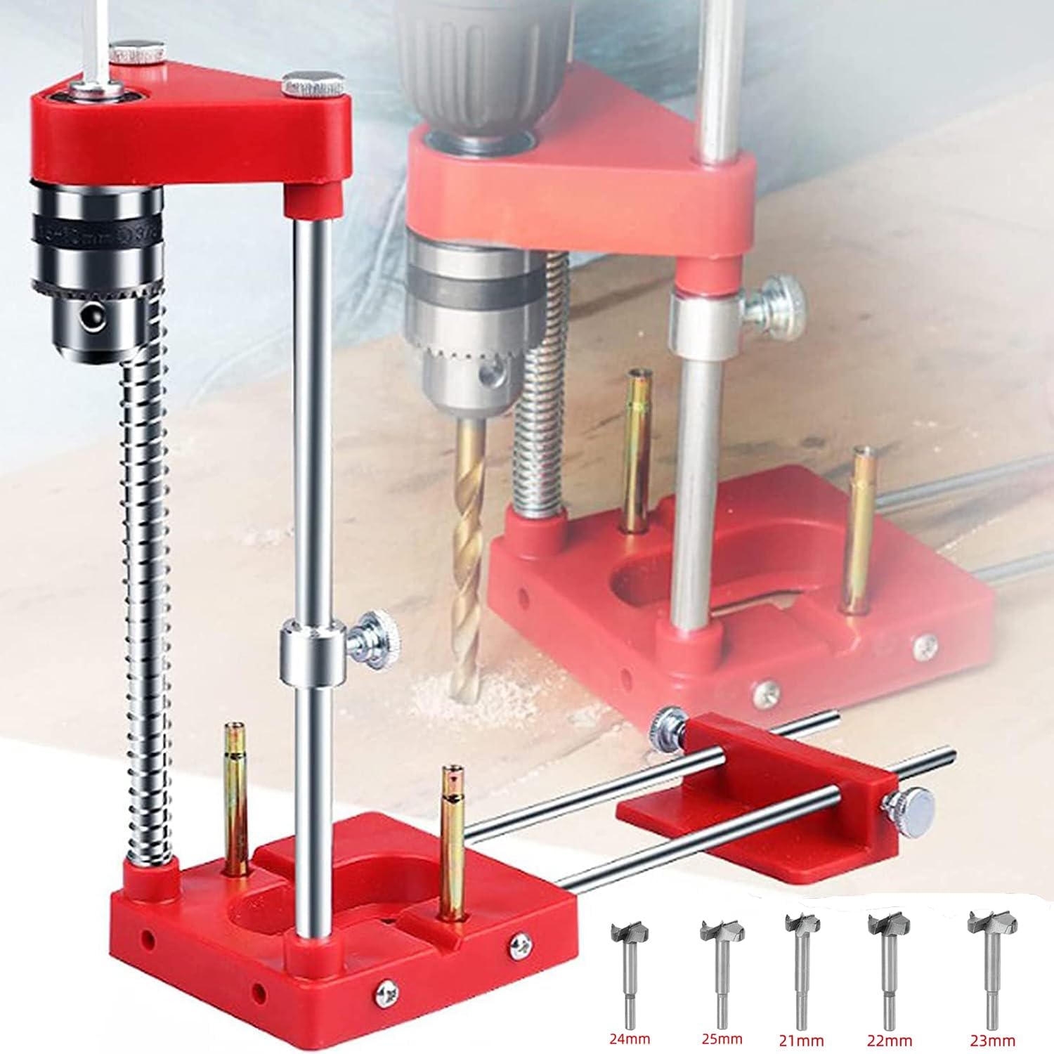 Woodworking Dowel Jig – Portable Drill Hole Positioner for Precision Drilling