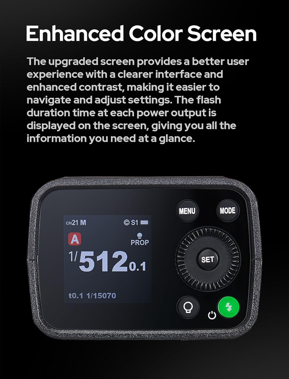 200Ws TTL Pocket Flash – Bi-Color Modeling Light & Fast Heat Dissipation 📸⚡💡