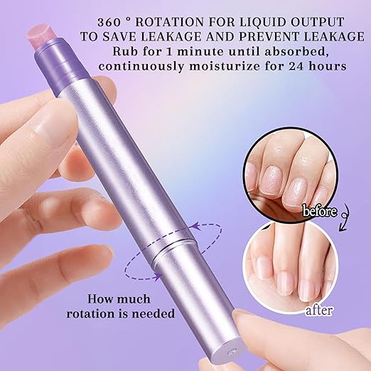 3-in-1 Nail Care Pen – Nourish, Strengthen & Shine in One Step (4 Pack)