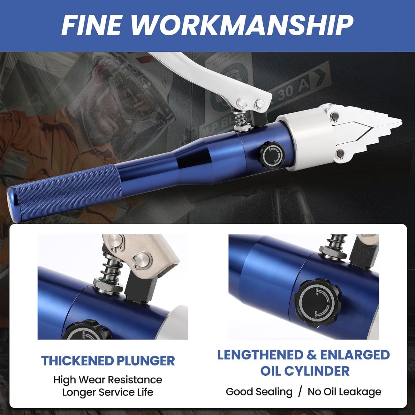 Hydraulic Flange Spreader – 8-Ton Aluminum Spreader Tool for Pipe Maintenance 🔧⚙️🛢️