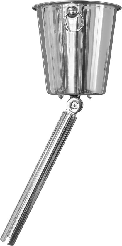 Marine Beverage Caddy – Adjustable Stainless Steel Drink Holder for Rod Holders 🛥️🍾⚓