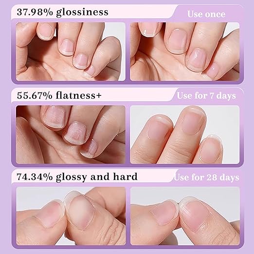 3-in-1 Nail Care Pen – Nourish, Strengthen & Shine in One Step (4 Pack)